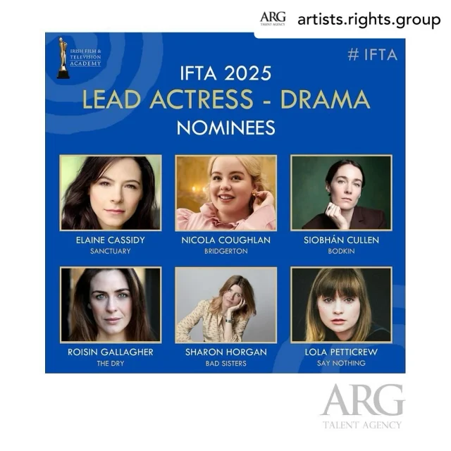 @artists.rights.group Congratulations to @elainecassidysite on her @iftaacademy nomination for her performance in Sanctuary.